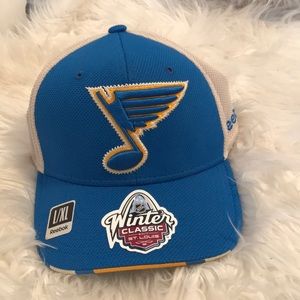Men’s St Louis Blues hat: winter classic